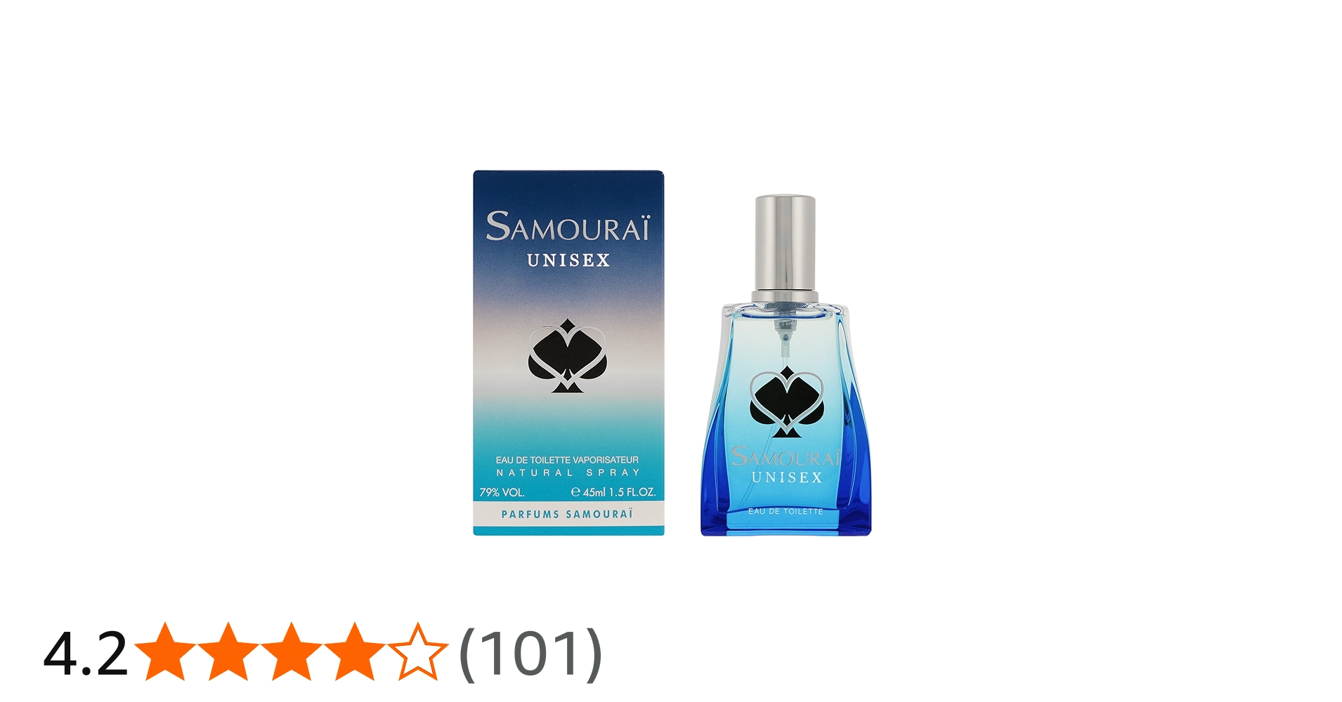 Amazon | サムライ ユニセックス オードトワレ 45mL | SAMOURAI