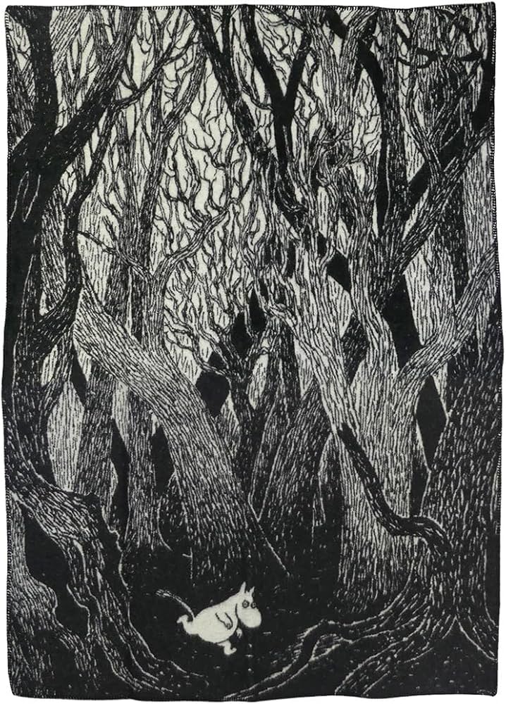 Amazon｜[クリッパン]KLIPPAN ウールブランケット 130x180 Moomin on