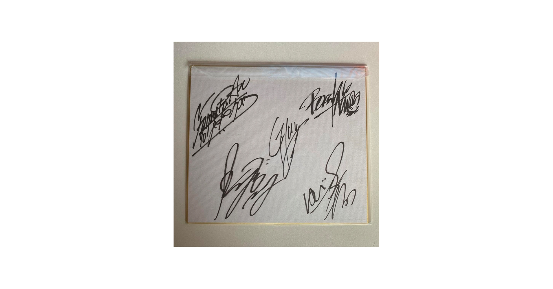 Amazon.co.jp: Janne Da Arc サイン色紙② acid black cherry : 文房具