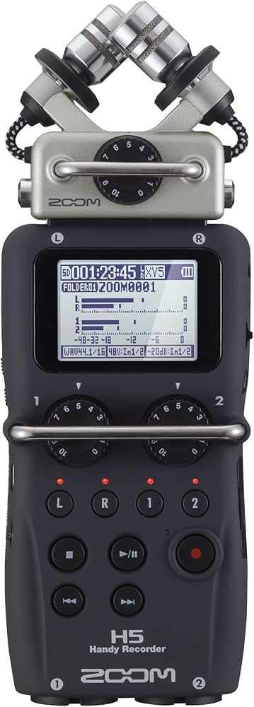 Amazon.com: Zoom H5 4-Track Portable Recorder for Audio for Video