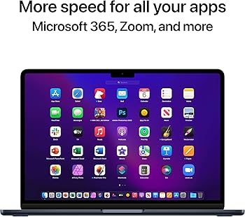 Amazon.com: Apple 2022 MacBook Air with M2 chip, 8 core CPU, 10