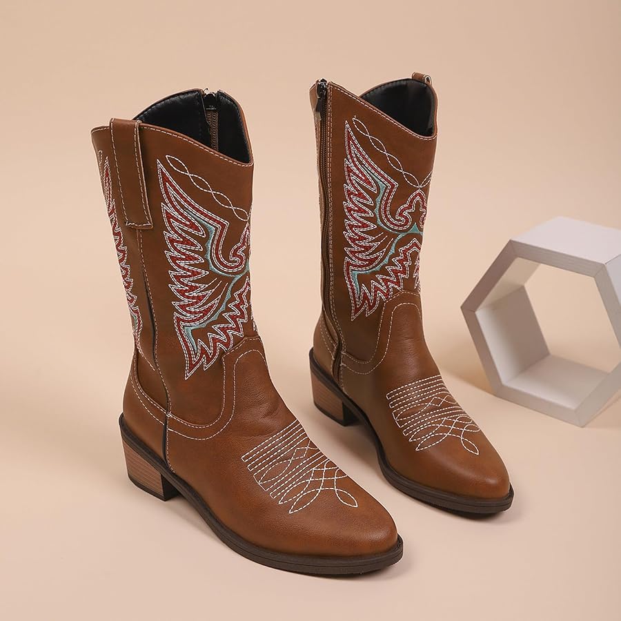 Amazon | ロングブーツ レディース 履き口 ゆったり ブーツ ふくらはぎ