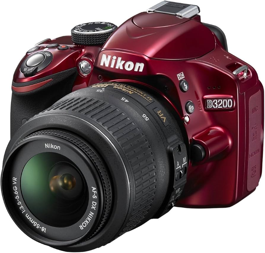 Amazon.com : Nikon D3200 24.2 MP CMOS Digital SLR with 18-55mm f