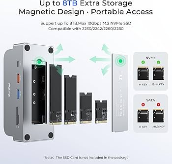 Amazon.com: RayCue SmartDock Pro for Mac mini M4 Dock Stand with M