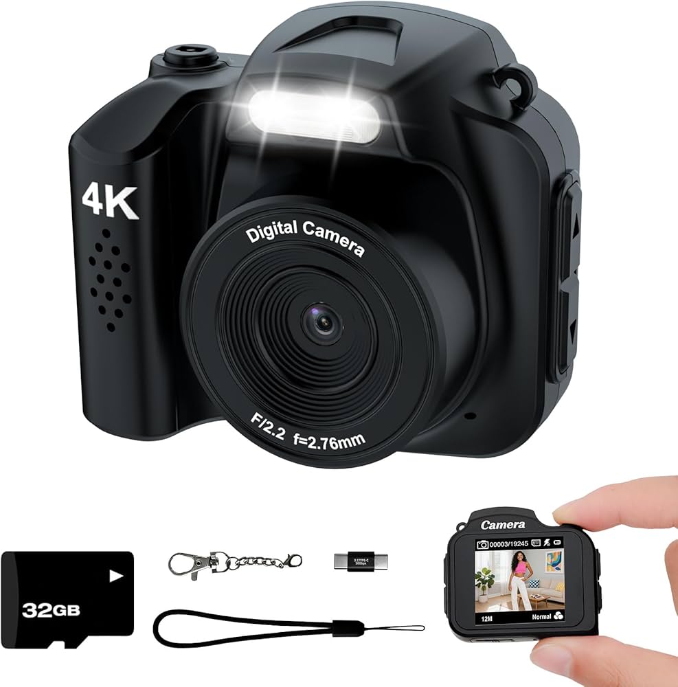 Amazon | 超小型デジタルカメラ ミニデジタルカメラ キーホルダー