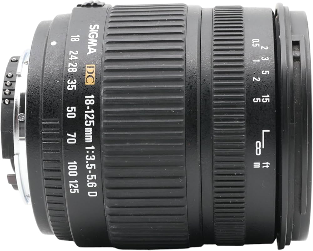 Amazon | シグマ 18-125mm F3.5-5.6 DC デジタル専用 ニコン用