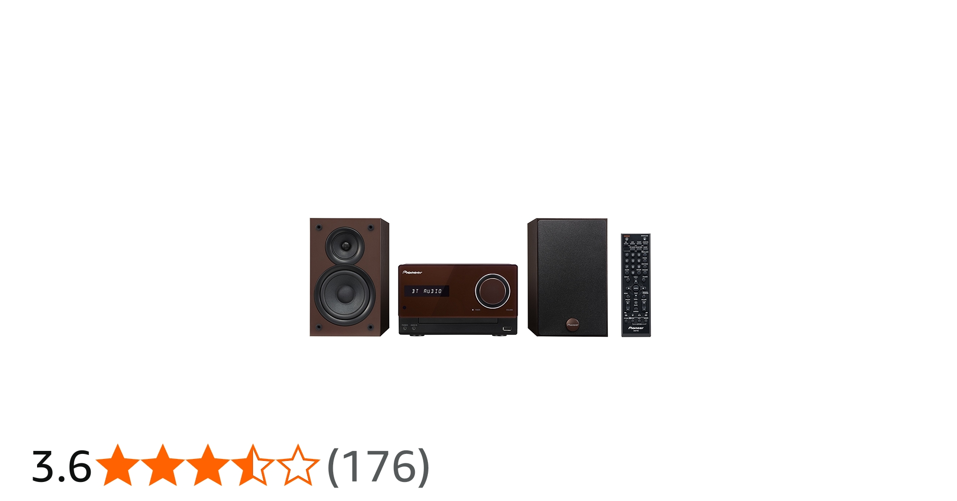 Pioneer X-CM32BT-K CDミニコンポーネントシステム ブラック