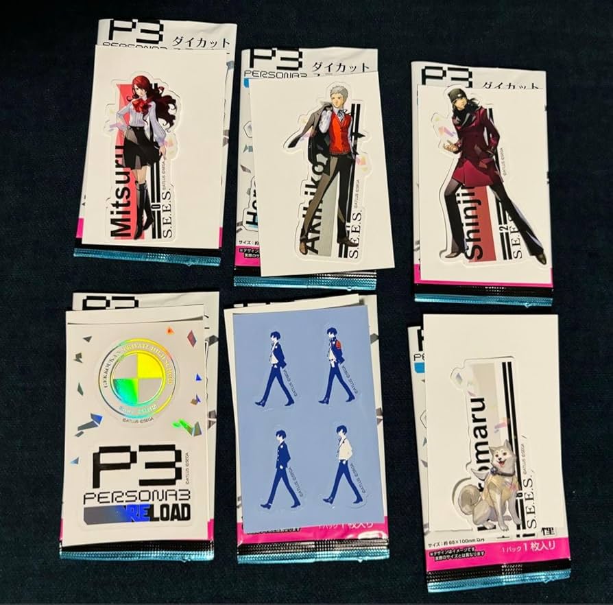 Amazon.co.jp: ペルソナ3リロード ダイカットステッカー 全12種