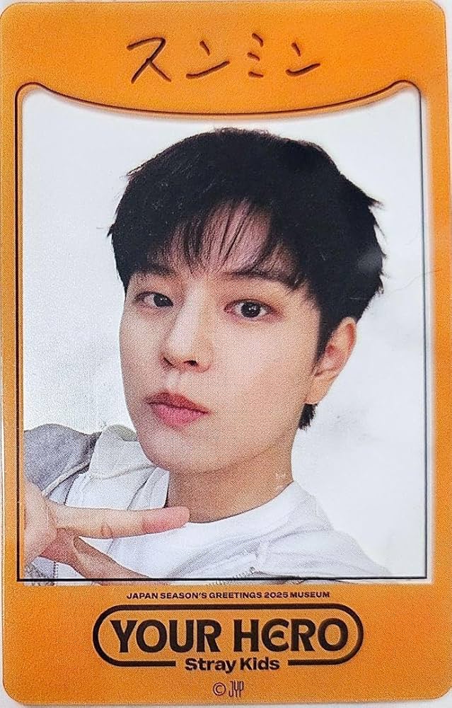 StrayKids 特典 QR リアルタッチ スンミントレカ StrayKids celebrATE