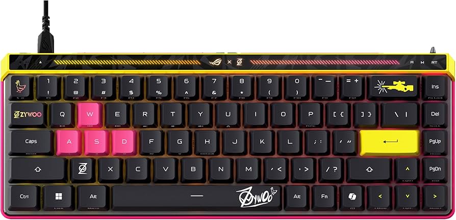 Amazon.co.jp: ROG Falchion Ace HFX ZywOo Edition ゲーミング