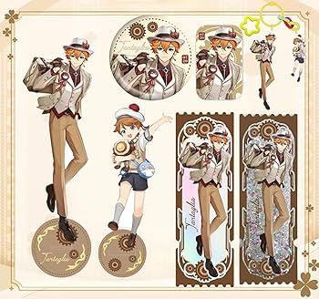 原神fes フェス vipチケット 特典PVCデスクマット タルタリヤ 原画 原