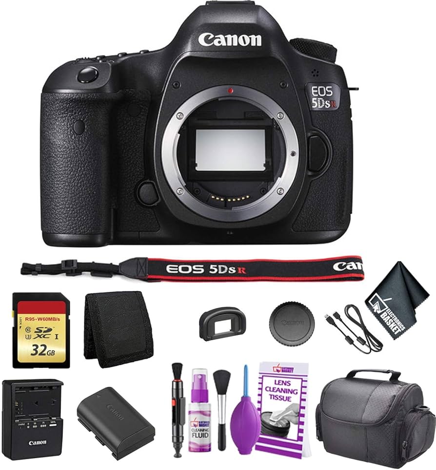 Amazon.com : Canon EOS 5DS R DSLR Camera(Body Only) Bundle with