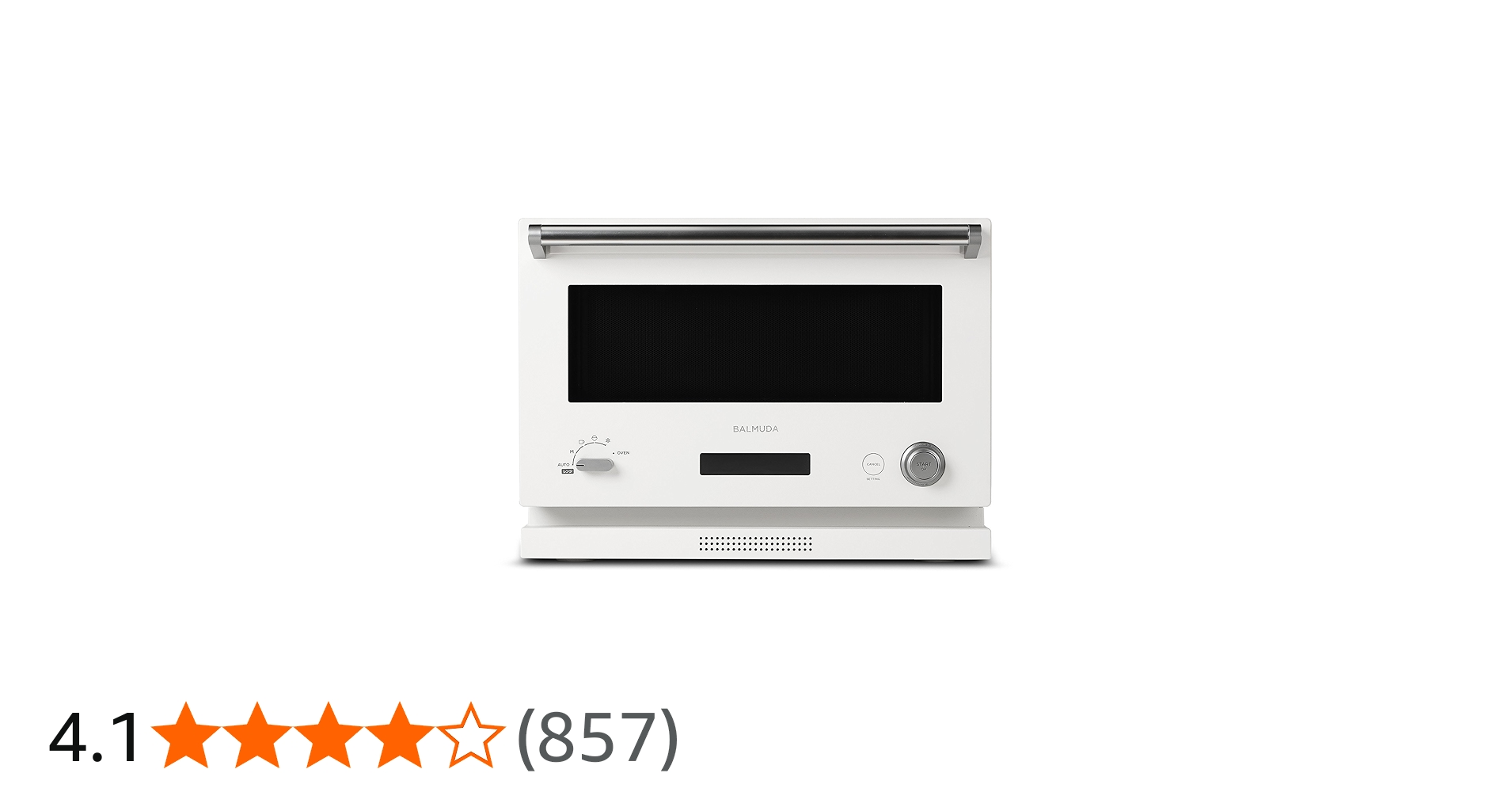 Amazon | バルミューダ ザ・レンジ オーブンレンジ ホワイト BALMUDA