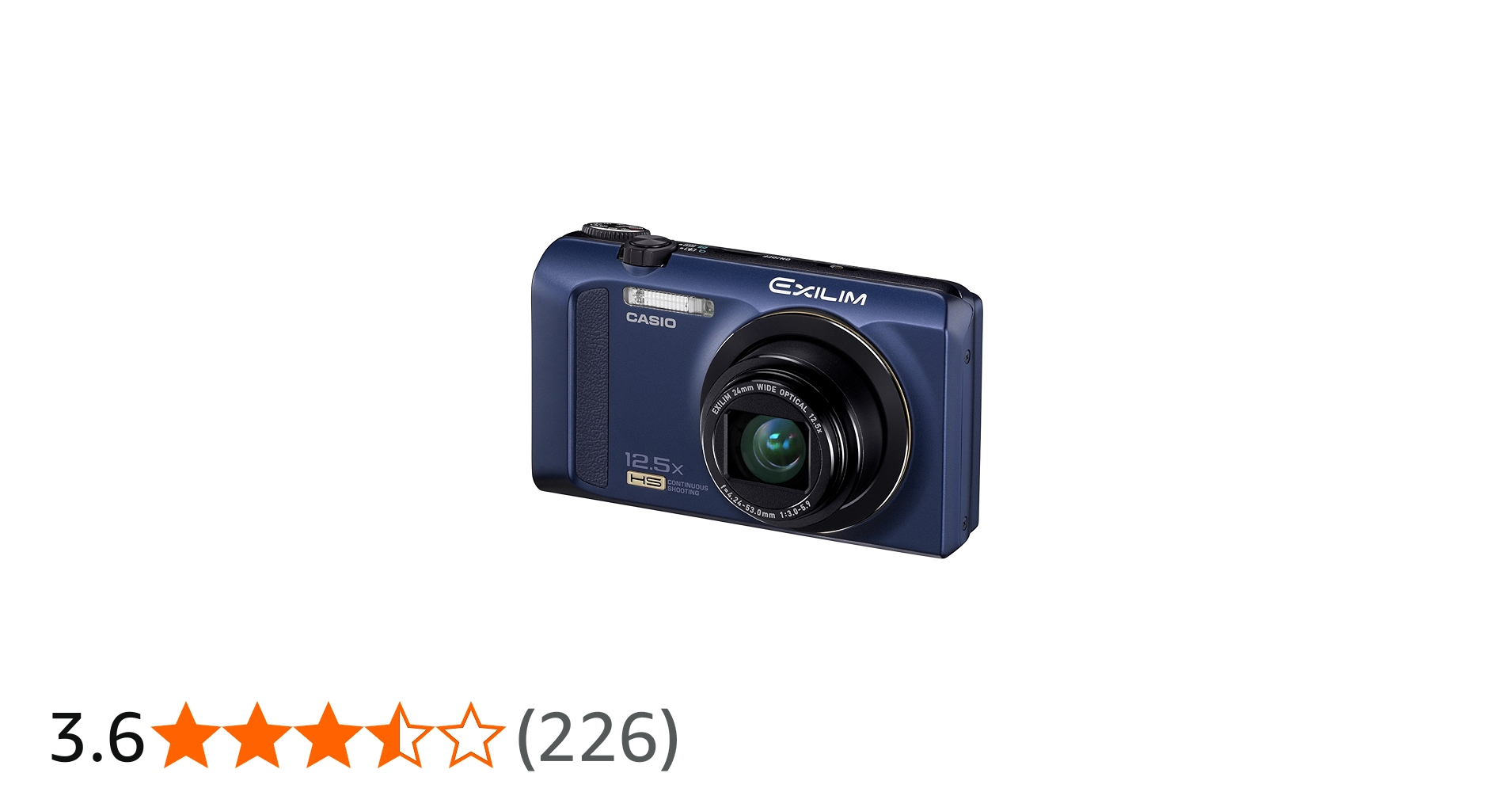 Amazon | CASIO デジタルカメラ EXILIM 1610万画素 光学ズーム12.5倍