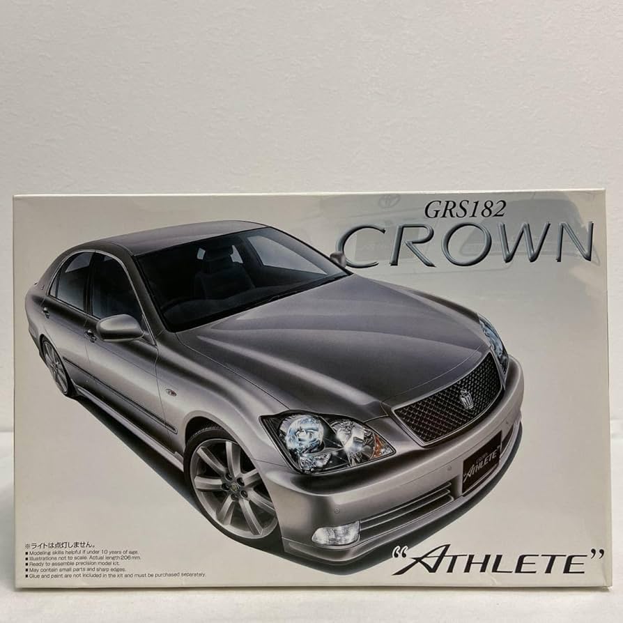 Amazon.co.jp: アオシマ 1/24 クラウン アスリート GRS182 CROWN