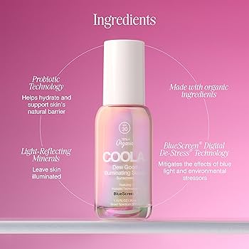 Amazon.com: COOLA Organic Dew Good Illuminating Probiotic Serum