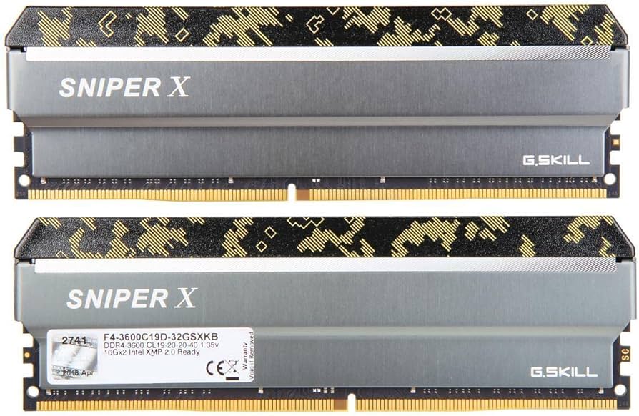 Amazon.co.jp: G.SKILL 32GB (2 x 16GB) Sniper Xシリーズ DDR4 PC4