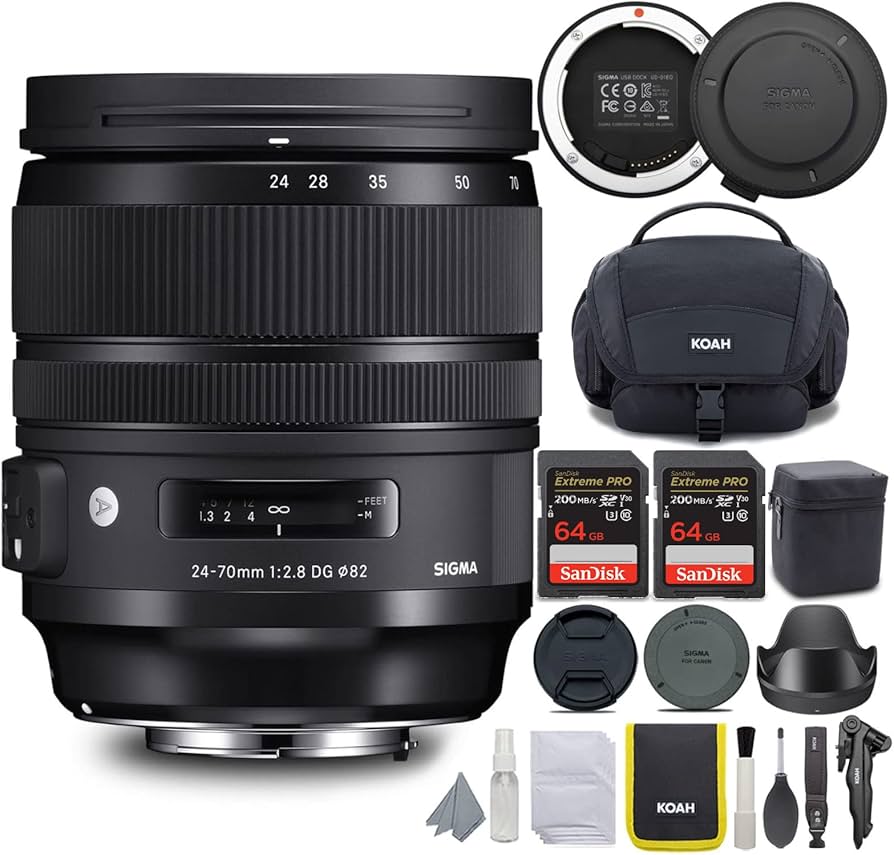 Amazon.com : Sigma 24-70mm f/2.8 DG OS HSM Art Canon EF Lens