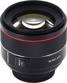 Amazon | SAMYANG 単焦点望遠レンズ AF 85mm F1.4 EF キヤノンEF用