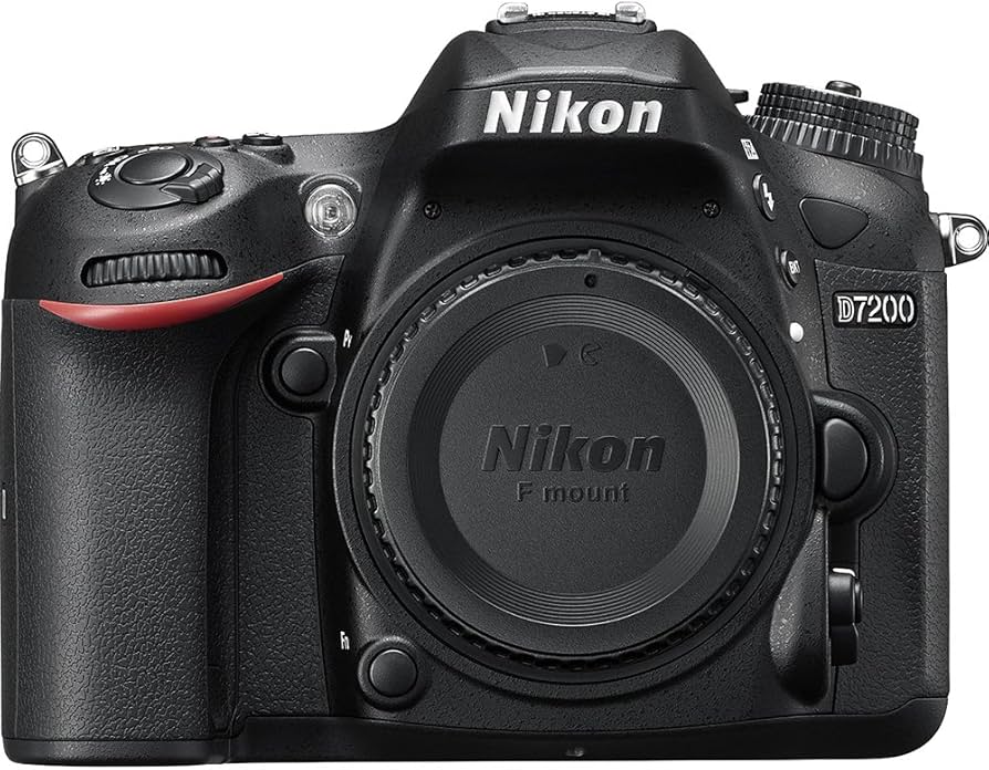 Amazon.com : Nikon D7200 24.2 MP DX-Format Digital SLR Body with