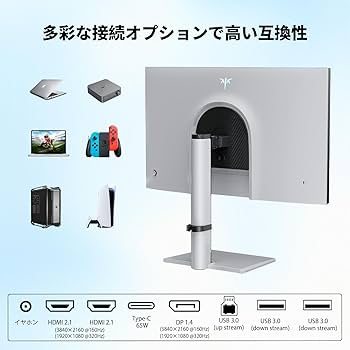 Amazon.co.jp: KTC 27インチ QD-MiniLED 4K@160Hz/FHD@320Hz 量子
