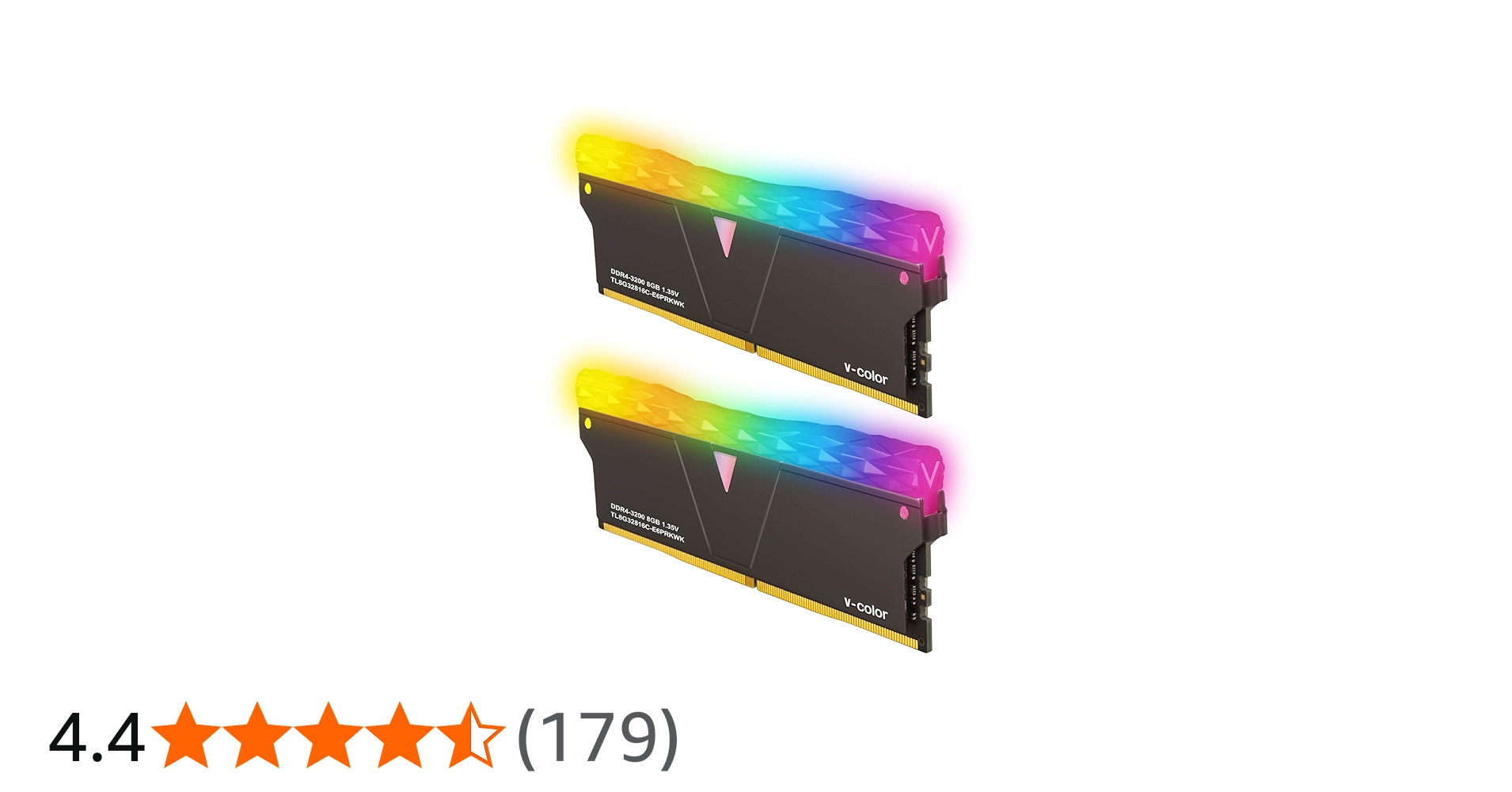 Amazon | v-color Hynix IC デスクトップPC用 ゲーミングメモリ Prism