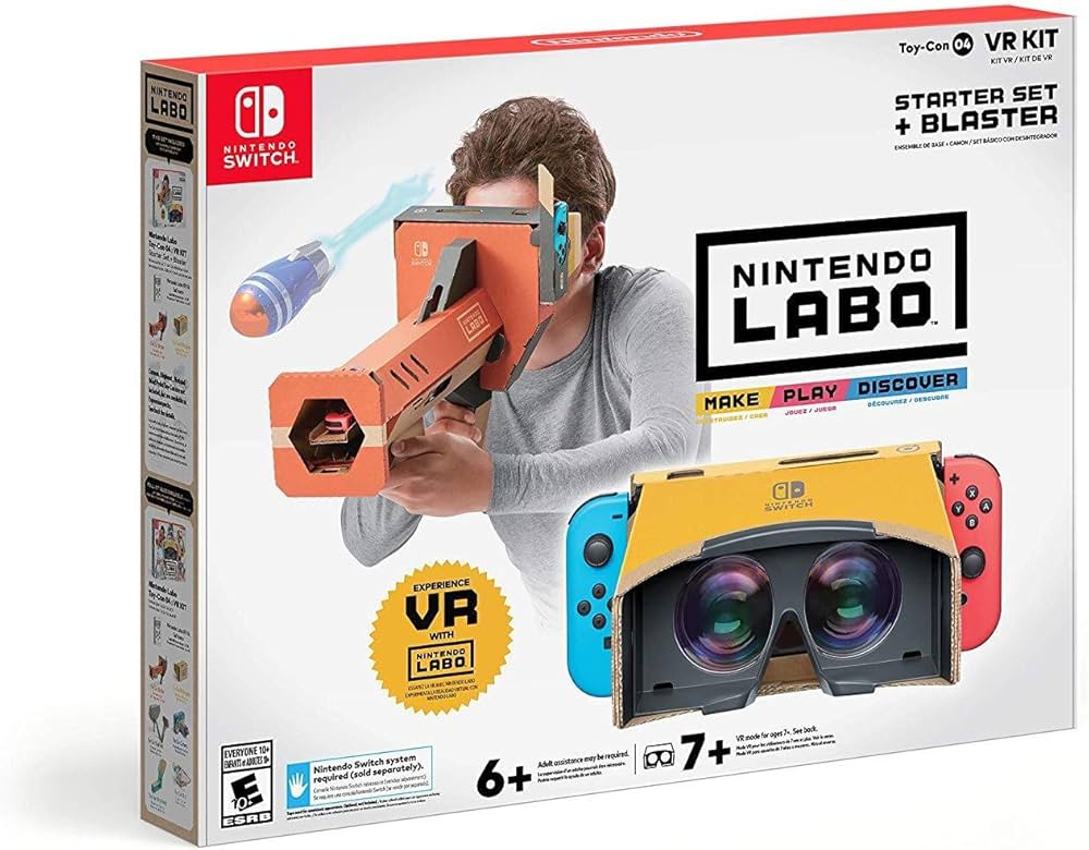 Amazon.com: Nintendo Labo Toy-Con 04: VR Kit - Starter Set +