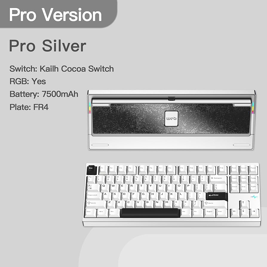 Amazon.com: KEEBMONKEY WOBKEY Crush 80 Reboot CNC Aluminum 5