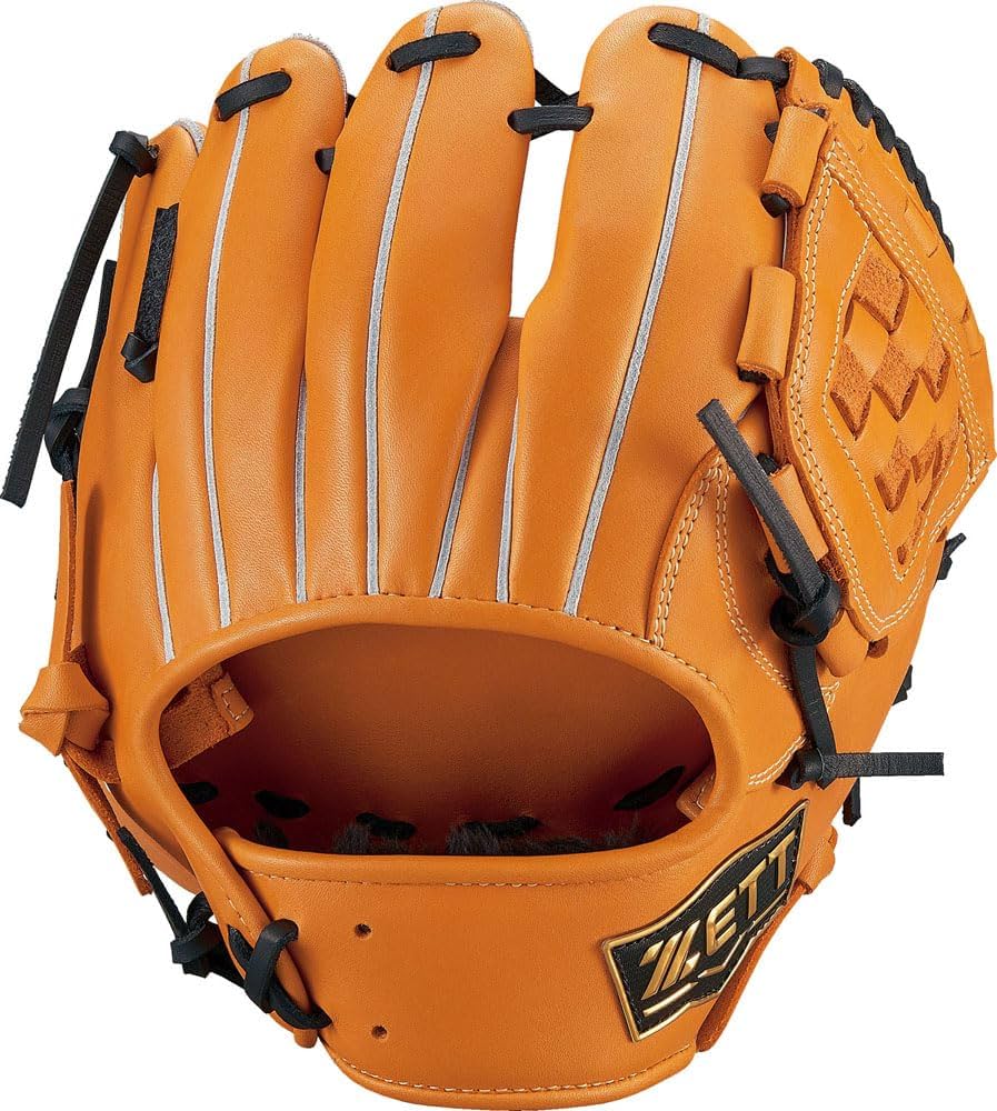 Amazon | ゼット(ZETT) 硬式野球 グラブ (グローブ) 右投用 オレンジ