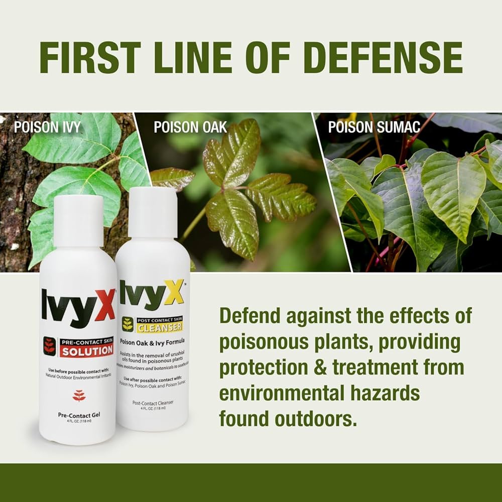 Amazon.com: CoreTex Ivy X Pre & Post Poison Ivy Treatment Combo
