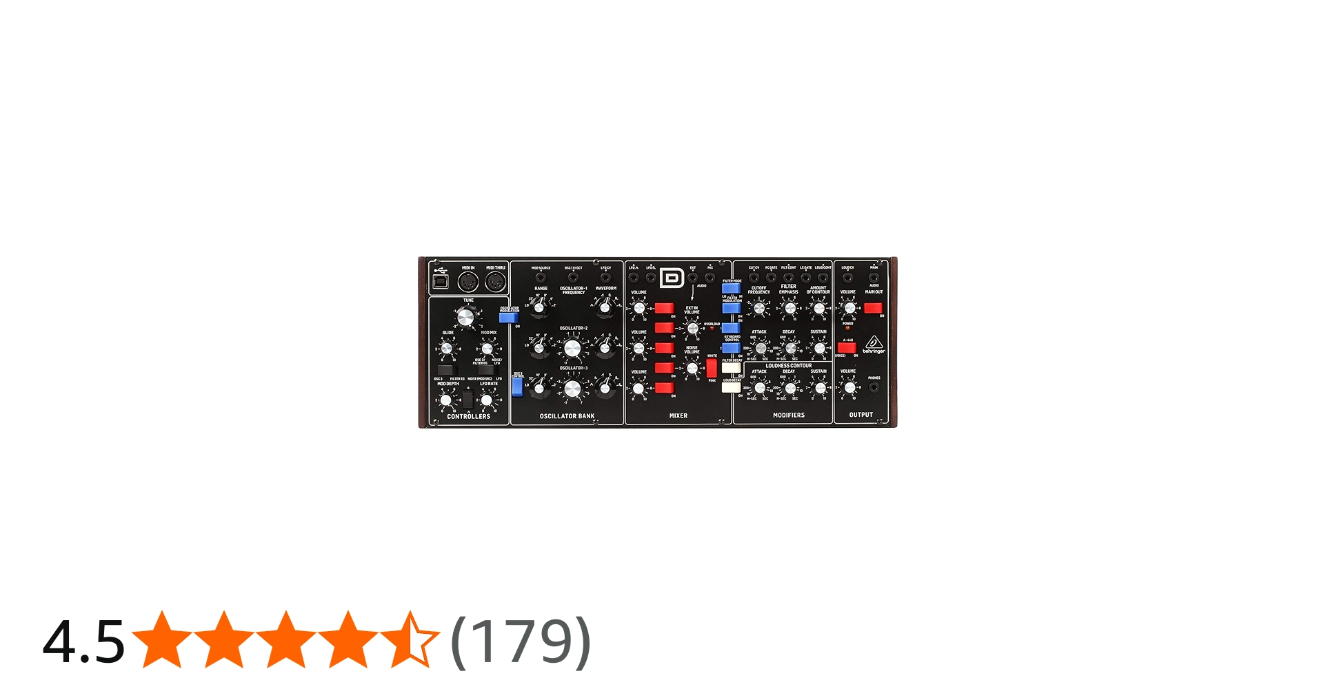Behringer Synthesizer (MODELD) : Amazon.ca: Musical Instruments