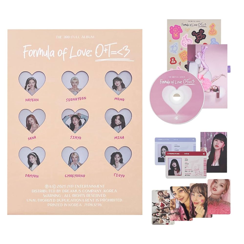 TWICE - The 3rd Album [Formula of Love: O+T=<3] (FULL OF LOVE Ver