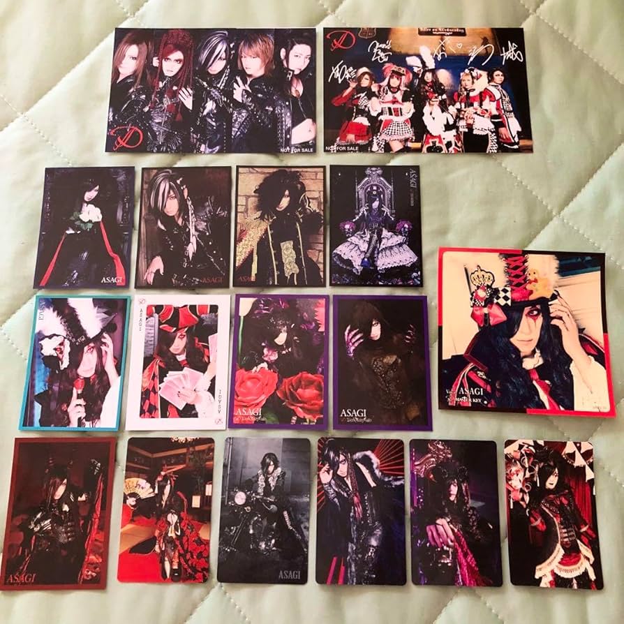 Amazon.co.jp: D ASAGI CD封入トレカ＆ステッカー セット Ruiza HIDE