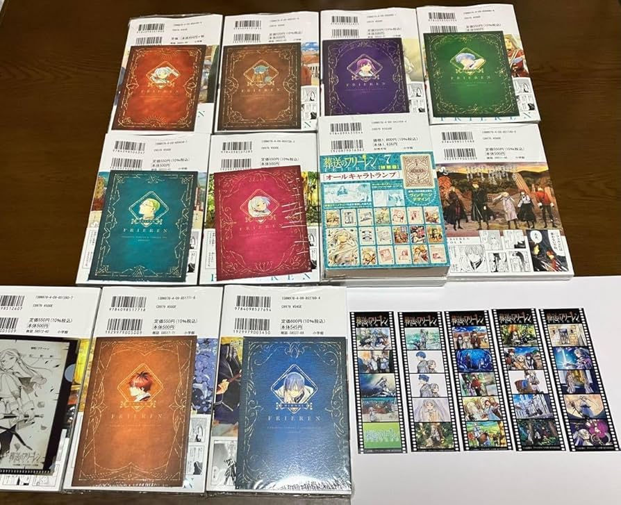 葬送のフリーレン(1〜11巻 13〜14巻) クリアファイル・トランプセット