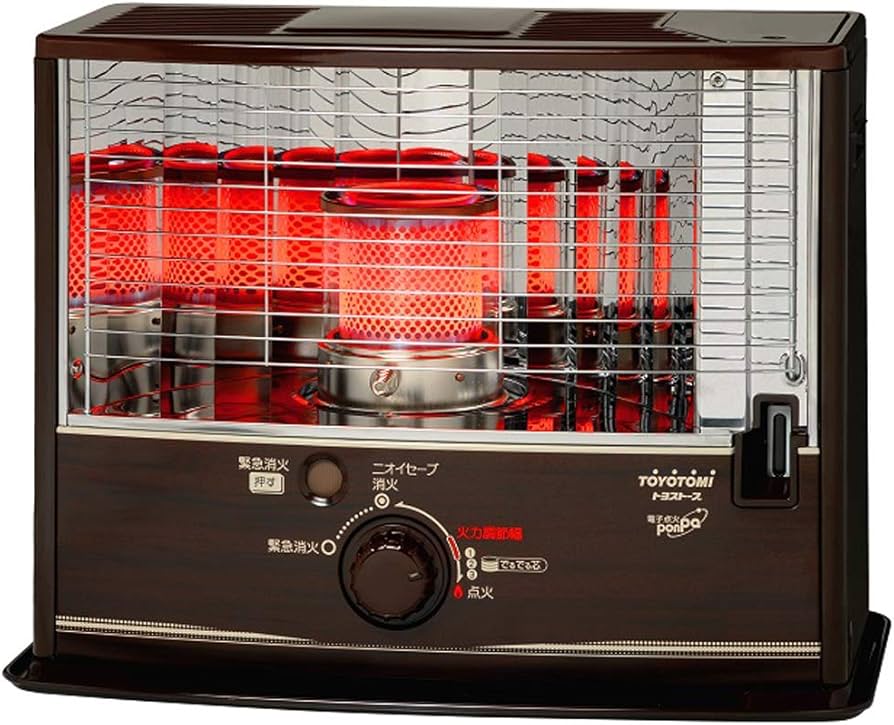 Amazon | トヨトミ 石油ストーブ (木造8畳まで/コンクリート11畳まで