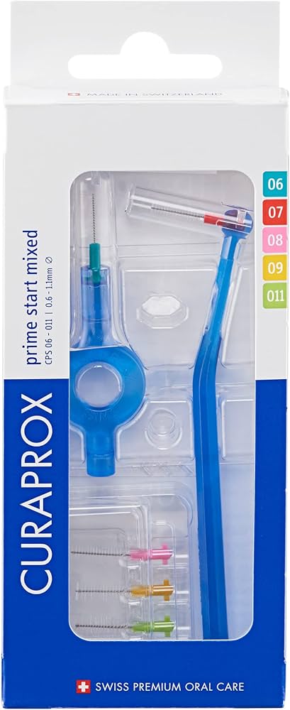 Amazon.com: Curaprox Interdental Brush Set CPS Prime Start – Mixed
