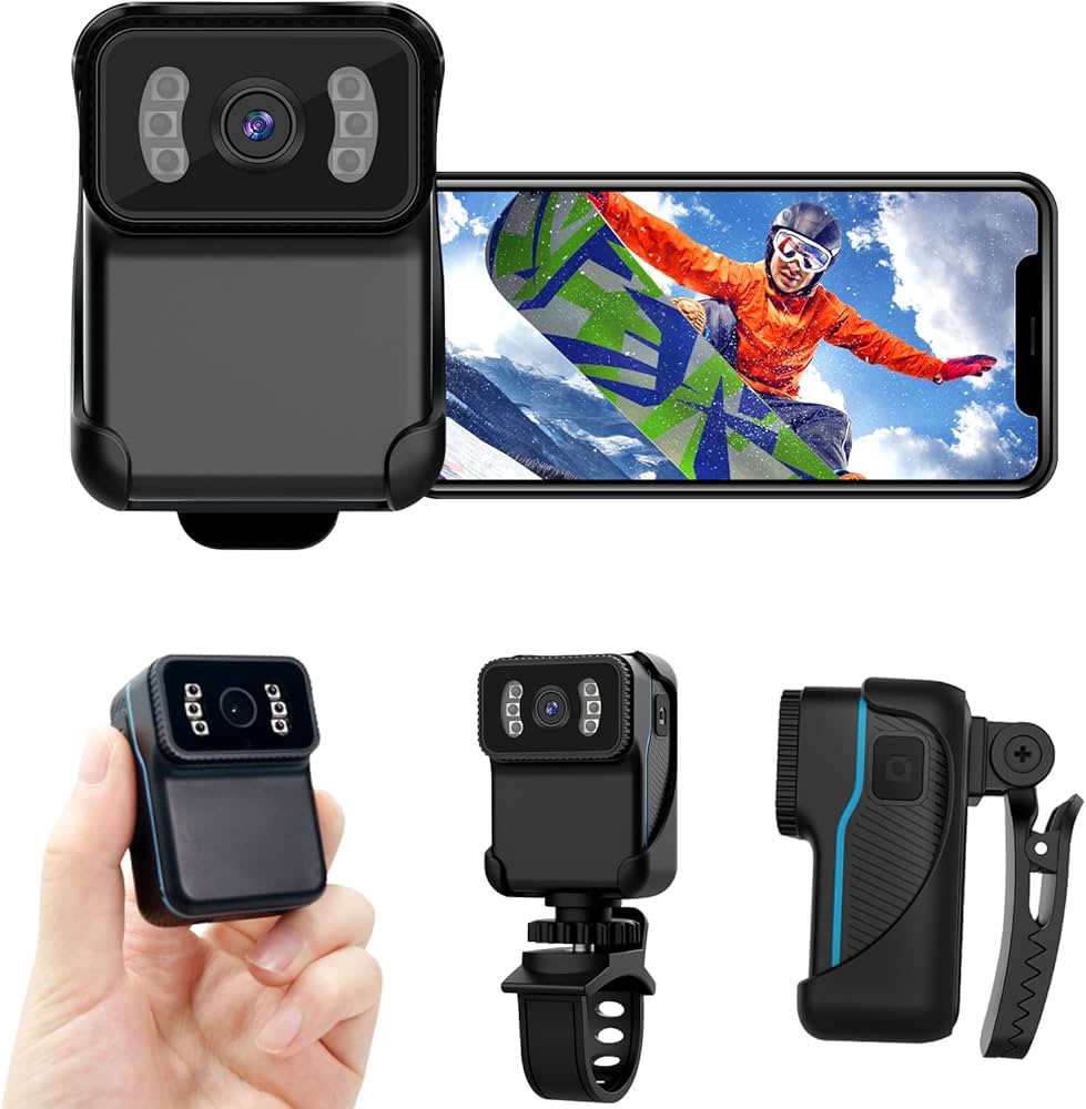 Amazon | LXMIMI アクションカメラ ウェアラブルカメラ ビデオカメラ