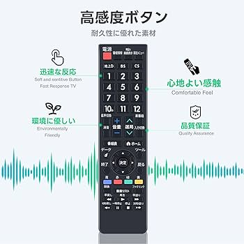 Amazon | テレビリモコン AN-52RC1 for SHARP シャープリモコン AQUOS
