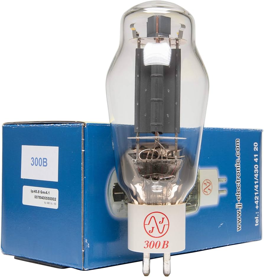 Amazon | JJ 300B /MP マッチド2本組 ST 直熱3極管 TJJ300B/MP | JJ