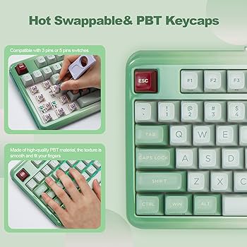 Amazon | KZZI Z98 ワイヤレスゲーミングキーボード OLED スマート