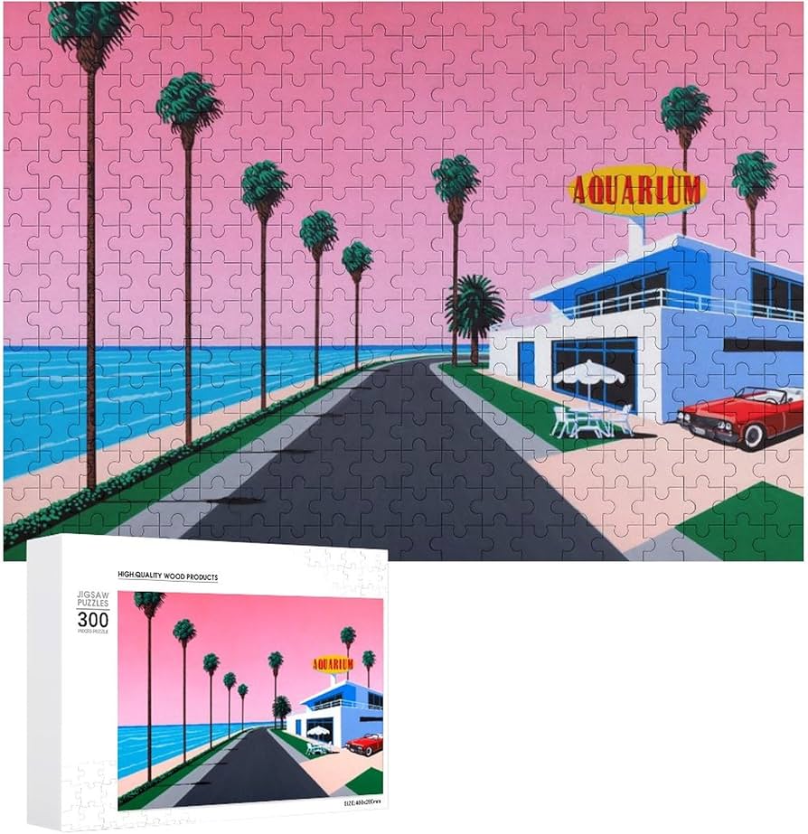 Amazon.co.jp: パズル 永井博イラスト作品 (2) ジグソーパズル 300