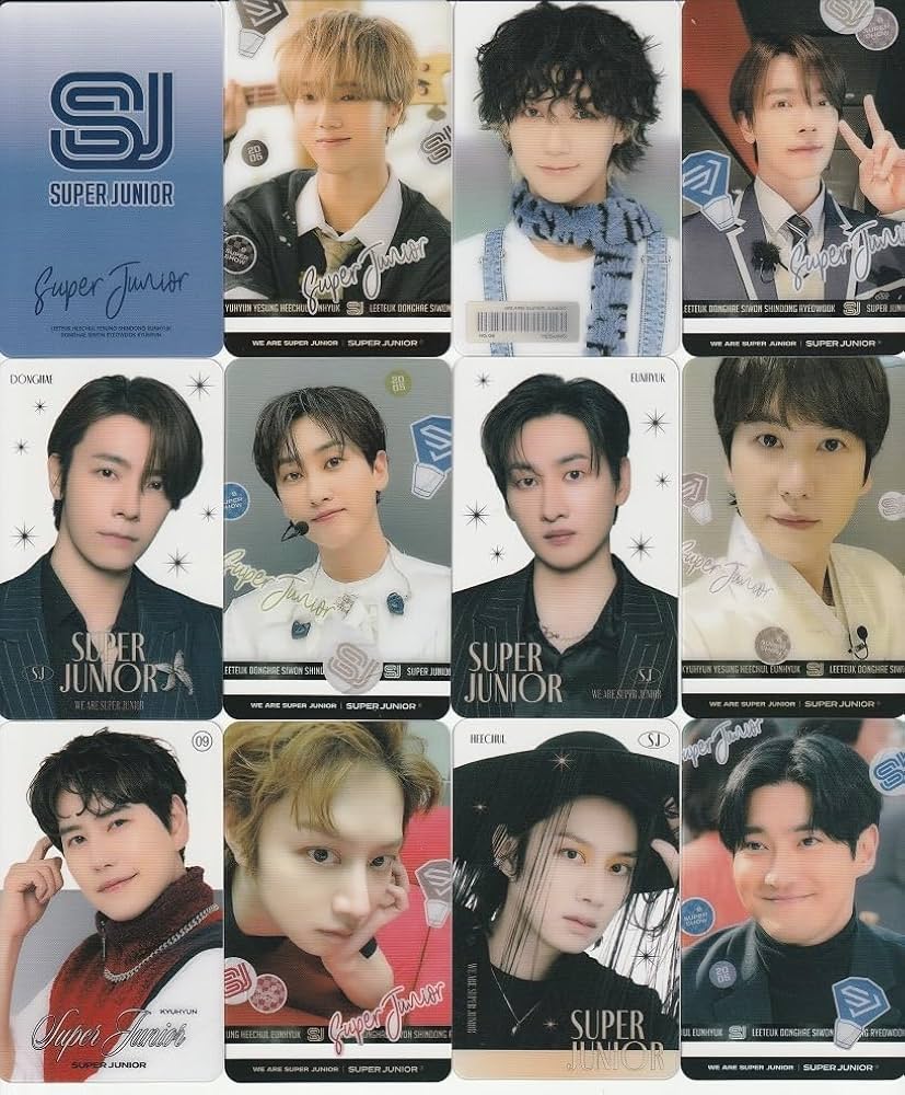 super junior キュヒョン Restart 香港 入場 トレカ 6枚 super junior