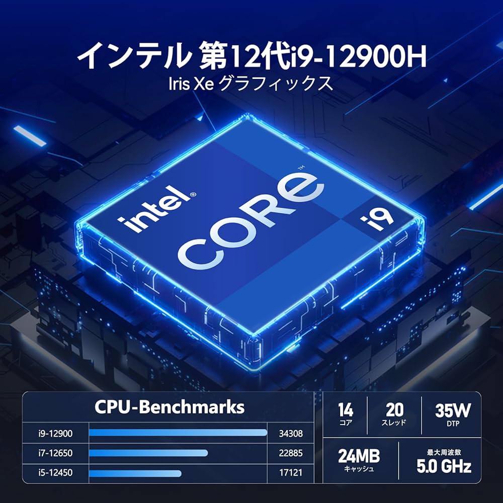 Amazon.co.jp: GEEKOM Mini IT12 ミニPC 第12世代 i9-12900HK 14コア