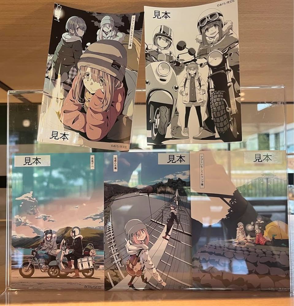 Amazon | ゆるキャン△大井川鐵道限定 ポストカード 5枚セット