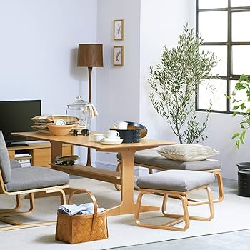 Amazon｜無印良品 リビングでもダイニングでもつかえるテーブル・3