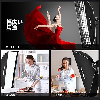 Amazon | NEEWER BASICS ストリップソフトボックス Bowensマウント