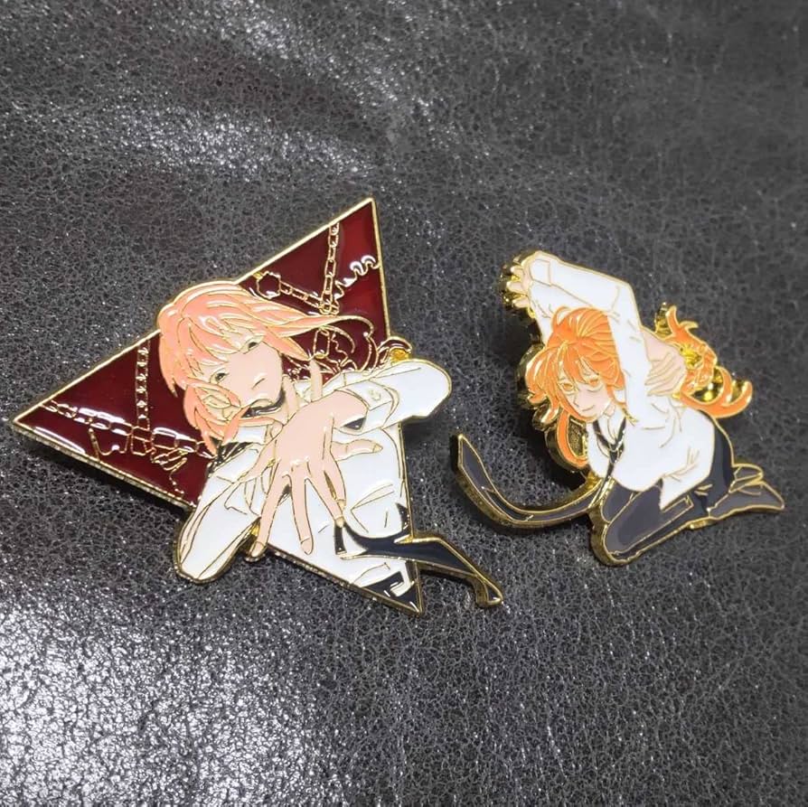 Amazon.co.jp: マキマ 2個セット ピンバッジ ピンズ チェンソーマン