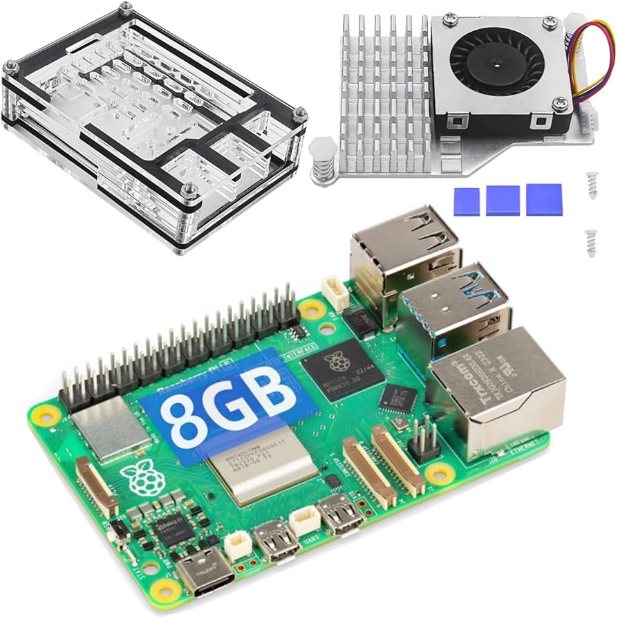 Amazon.co.jp: Vesiri raspberry Pi5 8gb Kit 日本技適済 raspberry