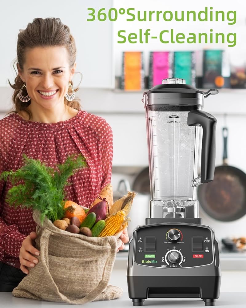 Amazon.com: BioloMix Professional Smoothie Blender - 2200W, 68 Oz