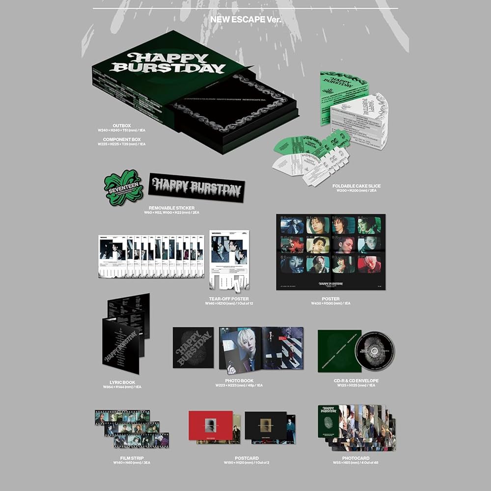 SEVENTEEN, SEVENTEEN, SEVENTEEN - SEVENTEEN - 5th Album [HAPPY